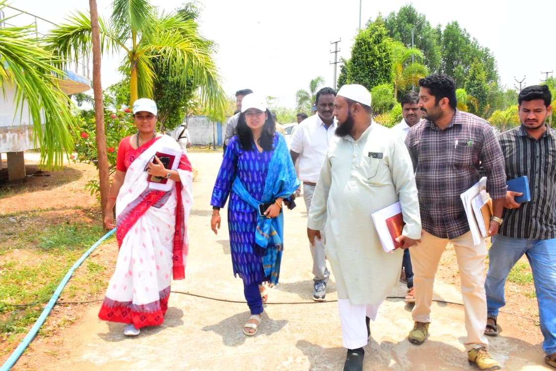 మిషన్ భగీరథ నీటీ సరఫరాలో ఇబ్బందులు రావద్దు.   జిల్లా కలెక్టర్ గరిమ అగ్రవాల్